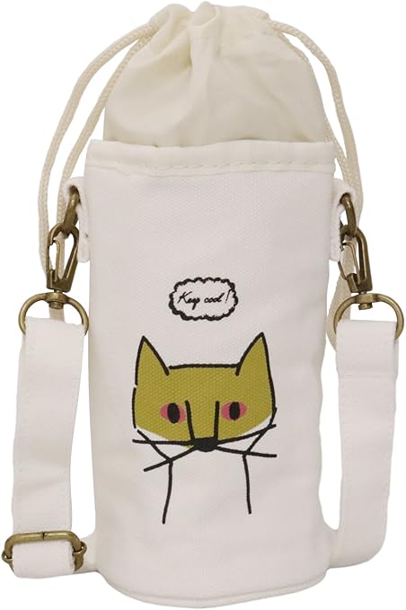 Amazon Co Jp ツイン ペットボトルホルダー 500ml用 キャンバス キツネ H Ge0879 ホーム キッチン