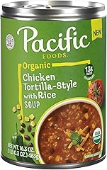 Pacific Foods, Soup Chicken Tortilla Style With Rice Organic, 16.3 Ounce