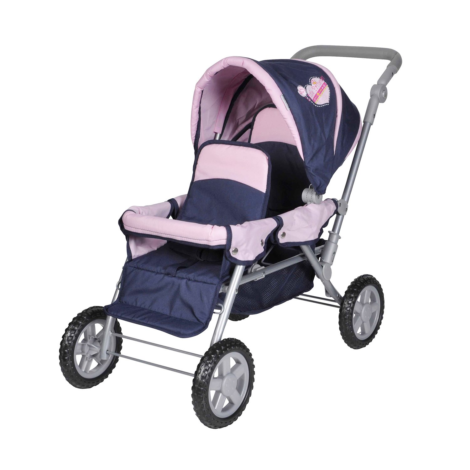 coche doble de muñecas