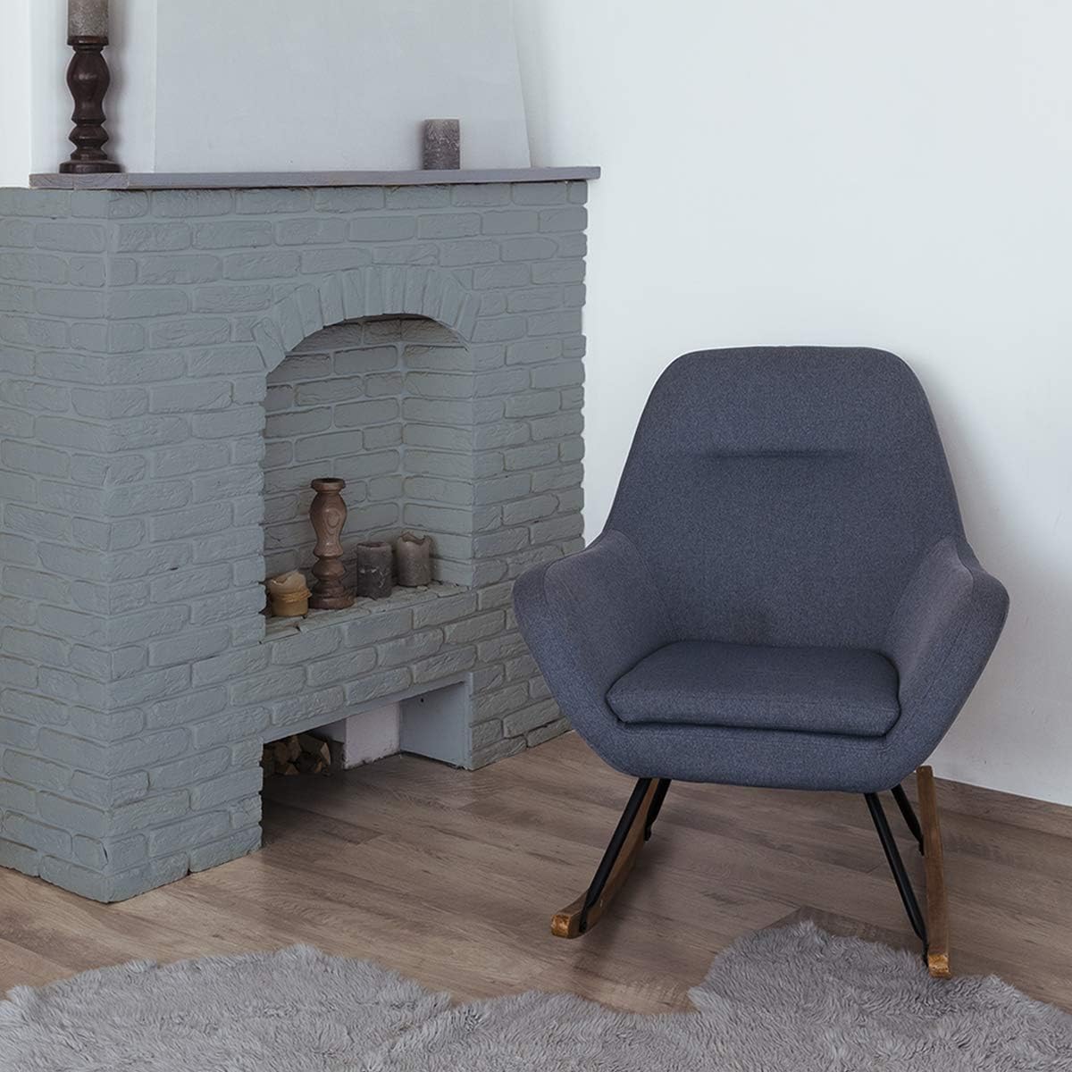 Hemway Chalk Paint Slate Grey Furniture Paint 1L, Matt Finish Shabby Chic, Chalk Furniture & Walls, Quick Dry & 1 Coat - Image 4