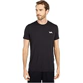 RVCA Mens Sport Vent Athletic Breathable Short Sleeve Tee