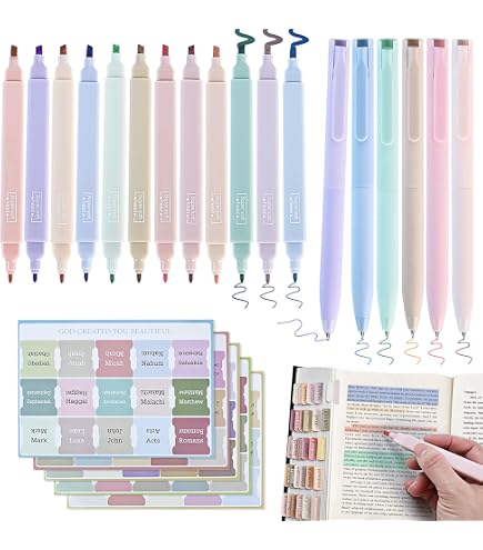 Cunese Onglets De Bible, 75 Onglets, Lettrage Doré Métallique, Onglets