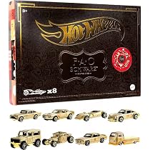 Hot Wheels 1:64 Scale FAO Schwarz Gold Vehicles 160th Anniversary