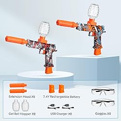 2 Pack Splatter Blasters, Electric Splat Blaster