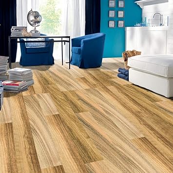 Floor Stickers Wood Grain Design Contact Paper Self Adhesive