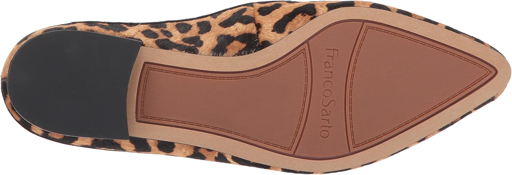 franco sarto animal print mules