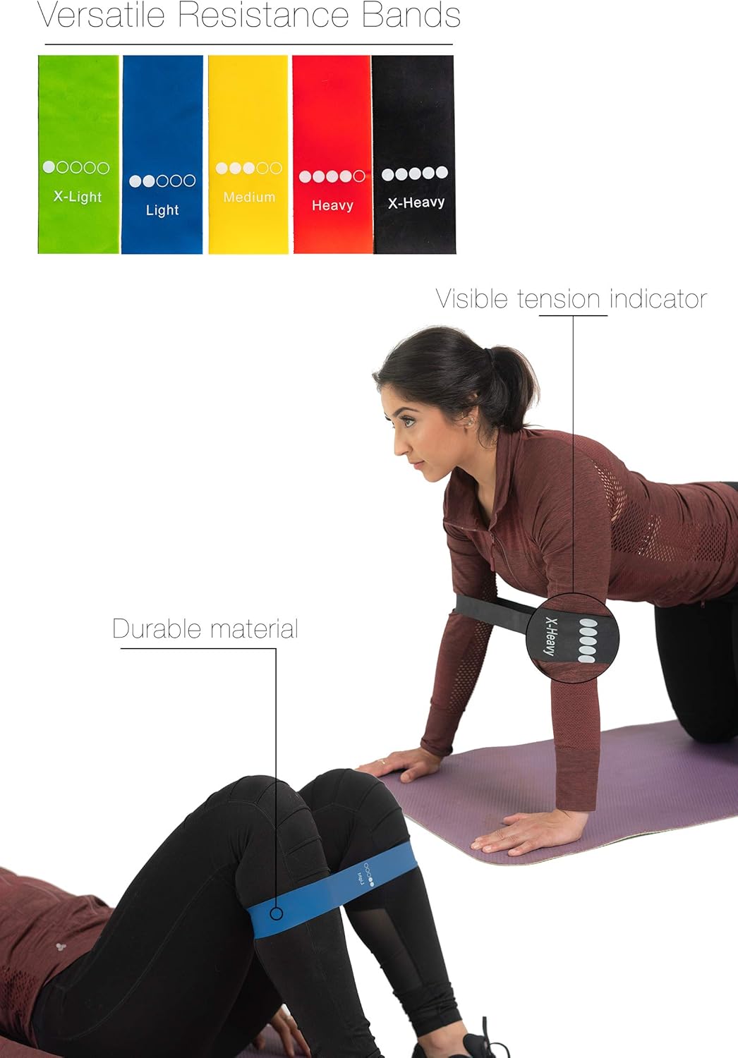 Sanson Kegel Exerciser Pelvic Floor Medical Muscle Trainer for Inner Thigh, Hip, Bottom: Beautiful Buttocks and Bladder Control Correction Device – Includes Heavy Duty Resistance Bands!: Health & Personal Care
