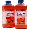 REPONE SUERO Electrolyte Solution with Zinc, Rehydrates, Fruit Flavor, 2-Pack of 33.8 Fl Oz, 2 Bottles