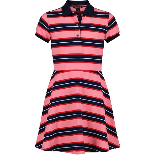 Amazon.com: Tommy Hilfiger Girls' Short Sleeve Knit Polo Dress, Everyday Casual Wear, Soft & Comfortable Fit, Varsity Stripe Strawberry, 8-10: Clothing, Shoes & Jewelry Amazon.com: Tommy Hilfiger Girls' Short Sleeve Knit Polo Dress, Everyday Casual Wear, Soft & Comfortable Fit, Varsity Stripe Strawberry, 8-10: Clothing, Shoes & Jewelry