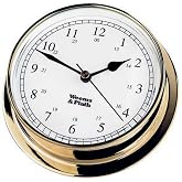 Weems &amp; Plath Endurance Collection 085 Quartz Clock (Brass)
