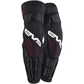 EVS Hex Pro Knee/Shin Guards, Moto/MTB/BMX, Reactive Memory Foam,Black L/XL