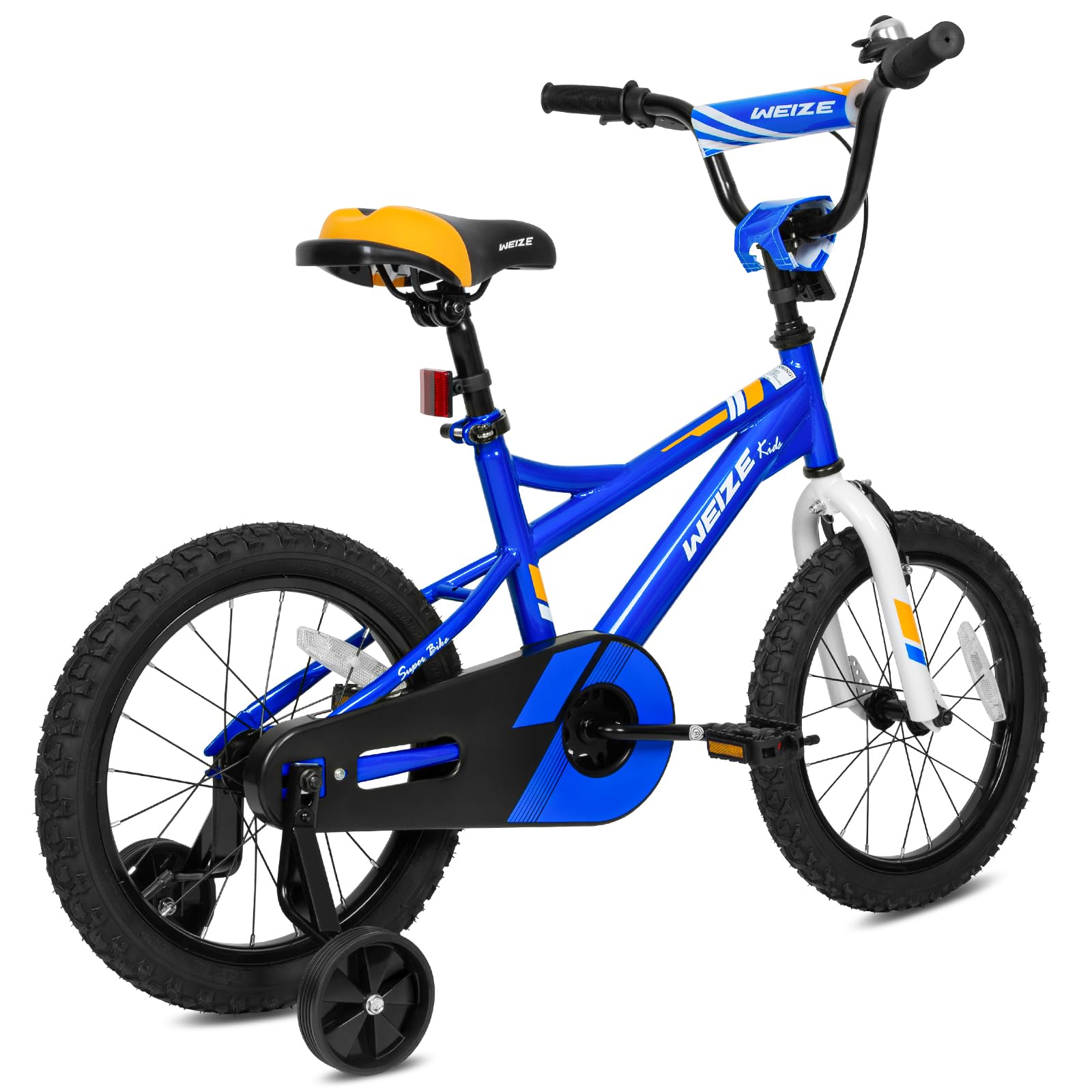 WEIZE Kids Bike,14 16 20 Inch Children Bicycle for Boys Girls Ages 3-12 Years Old, Rider Height 32-60 Inch, Coaster Brake, Multiple Color Options