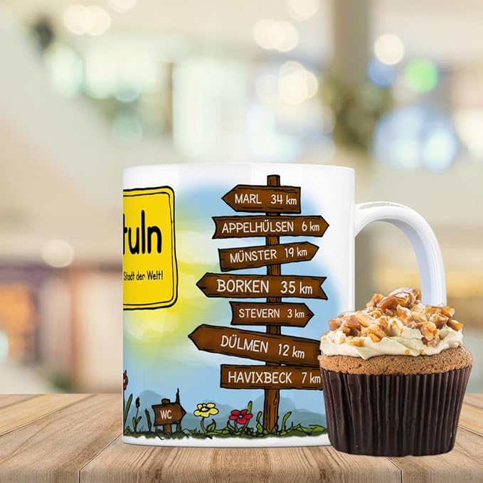 Trendaffe Nottuln Einfach Die Geilste Stadt Der Welt Kaffeebecher Amazon De Garten