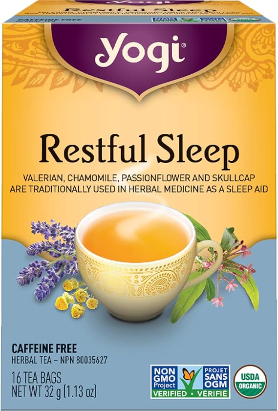 Yogi Tea Restful Sleep Tea 6 Pack, 96 Tea Bags Total Amazon.ca