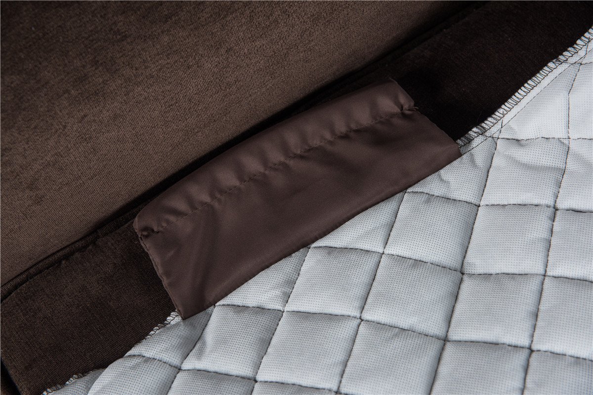 Furniture Protector Sofa Cover - Viewpets Water Repellant Micro Fiber Sofa Slipcover for Kids and Pets Machine Washable (CHOCOLATE, LOVESEAT)
