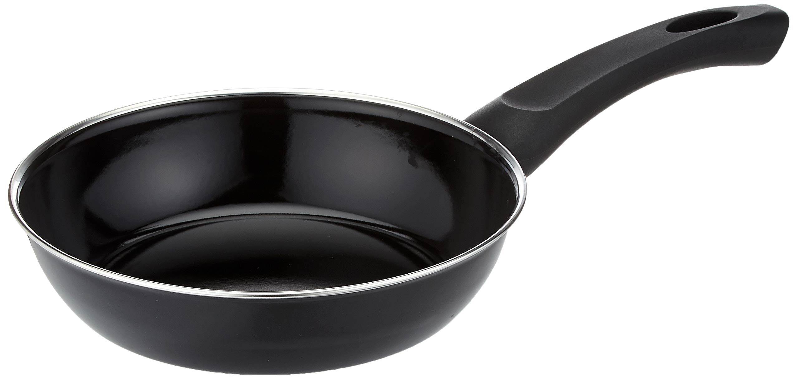 Riess Classic-Black Gourmet Pan, Diameter-20 cm Black