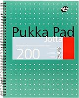 Pukka Pad A4 Dotted Metallic Jotta Book 200 Pages 80GSM 4-Hole Grey