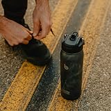 BOTTLE BOTTLE 700ml Stainless Insulated Bottle with Straw Dual Lid Pill Box view 2