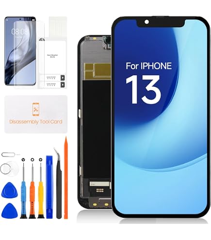 DISPLAY LCD ZY INCELL COF PER APPLE IPHONE 13 TOUCH SCREEN SCHERMO FRAME (IC INTERCAMBIABILE) - ZY ( Ricambi Telefonia - Display