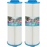 RARAYC 4CH-949 Spa Filter Cartridges - Compatible with Pleatco PWW50L & Filbur FC-0172, 50 sqft Hot Tub Filter Replacement,Fits Cal Spa FIL50-5D13H15FCT-3, Waterway Teleweir 50 （2-Pack）