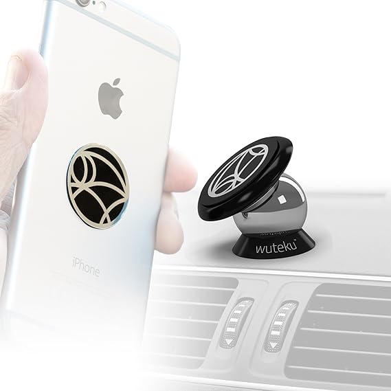 WUTEKU Telefon-Halter für das Auto, 100% universelles und magnetisches Armaturenbrett-Montage-Kit Fahrzeuge, Handys und Table