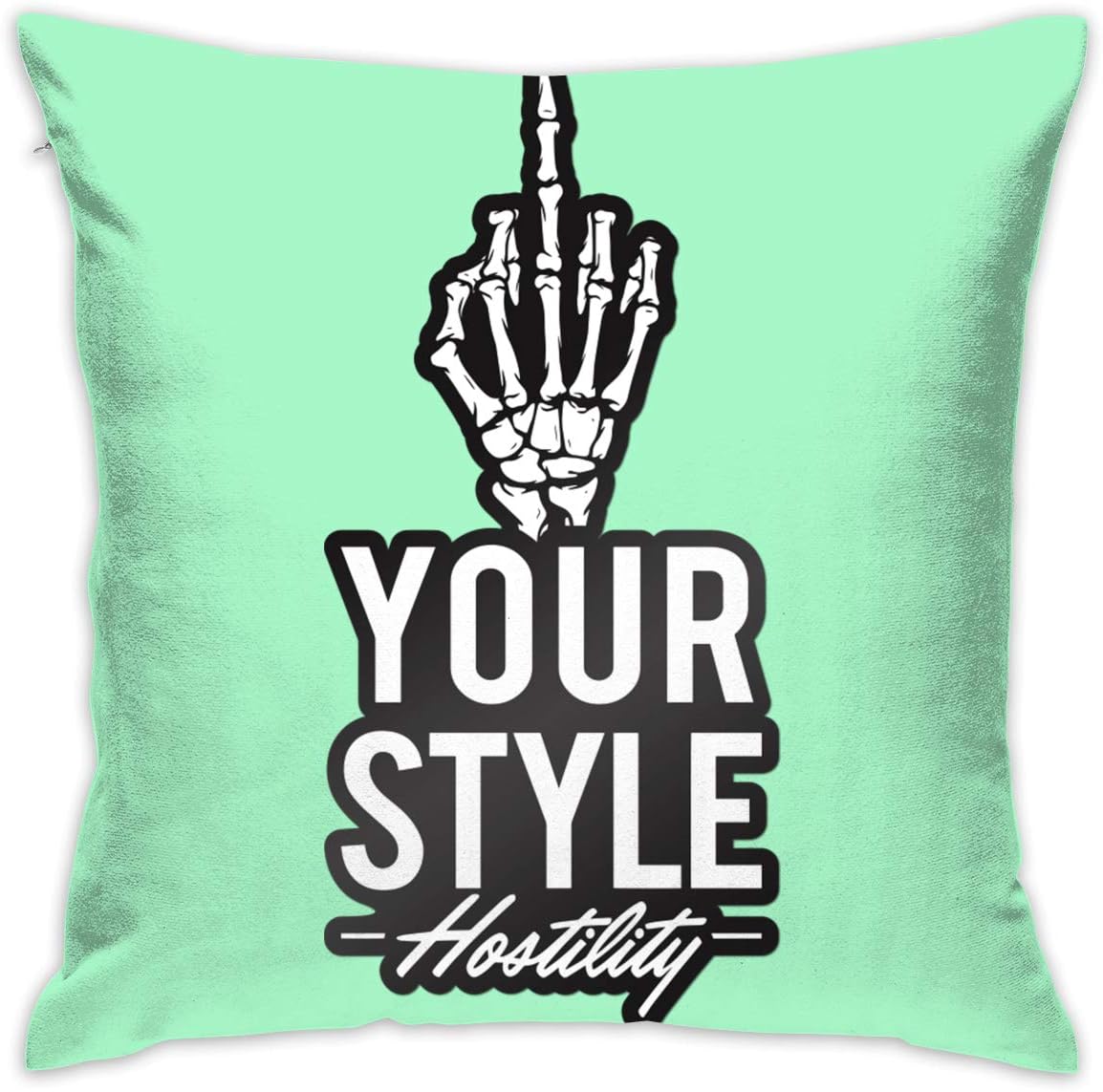 Amazon Com Redcong Pillow Cover 18 X18 Fuck Your Style Hostility