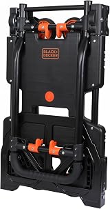 BLACK+DECKER 2-in-1 Sack Truck Trolley 55kg Hand Truck 120kg Platform view 2