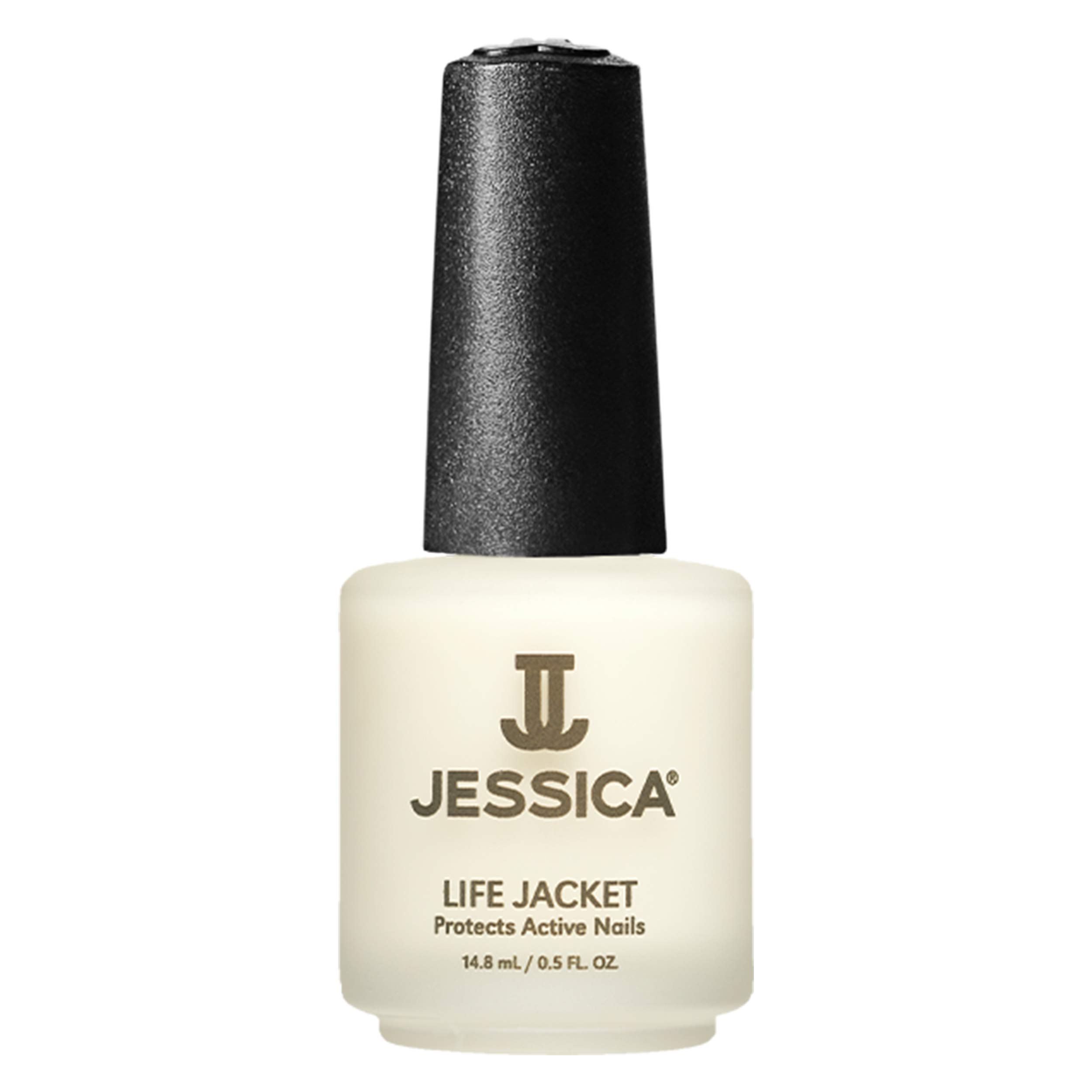 JESSICA Life Jacket Nail Polish Base Coat for Active Nails 14.8 ml