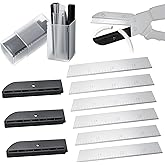 Feekoon 9 Pcs 3-7/8" Replacement Blades & Anvils, Cutting Tool Compatible with Craftsman Handi-Cut 401/37251/37301/40178, Compatible with Ronan 401