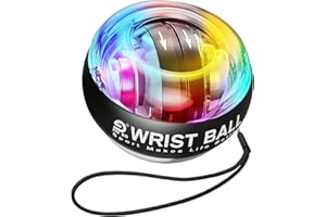 JIN BD Wrist Trainer Ball Auto-Start Gyroscopic Forearm Exerciser Gyro Ball for Strengthen Arms, Fingers, Bones and Muscles