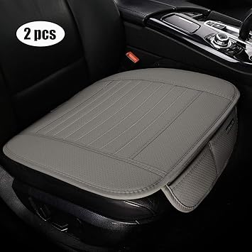 Amazon Com Edealyn Car Seat Cushions 2pcs Pu Leather Universal