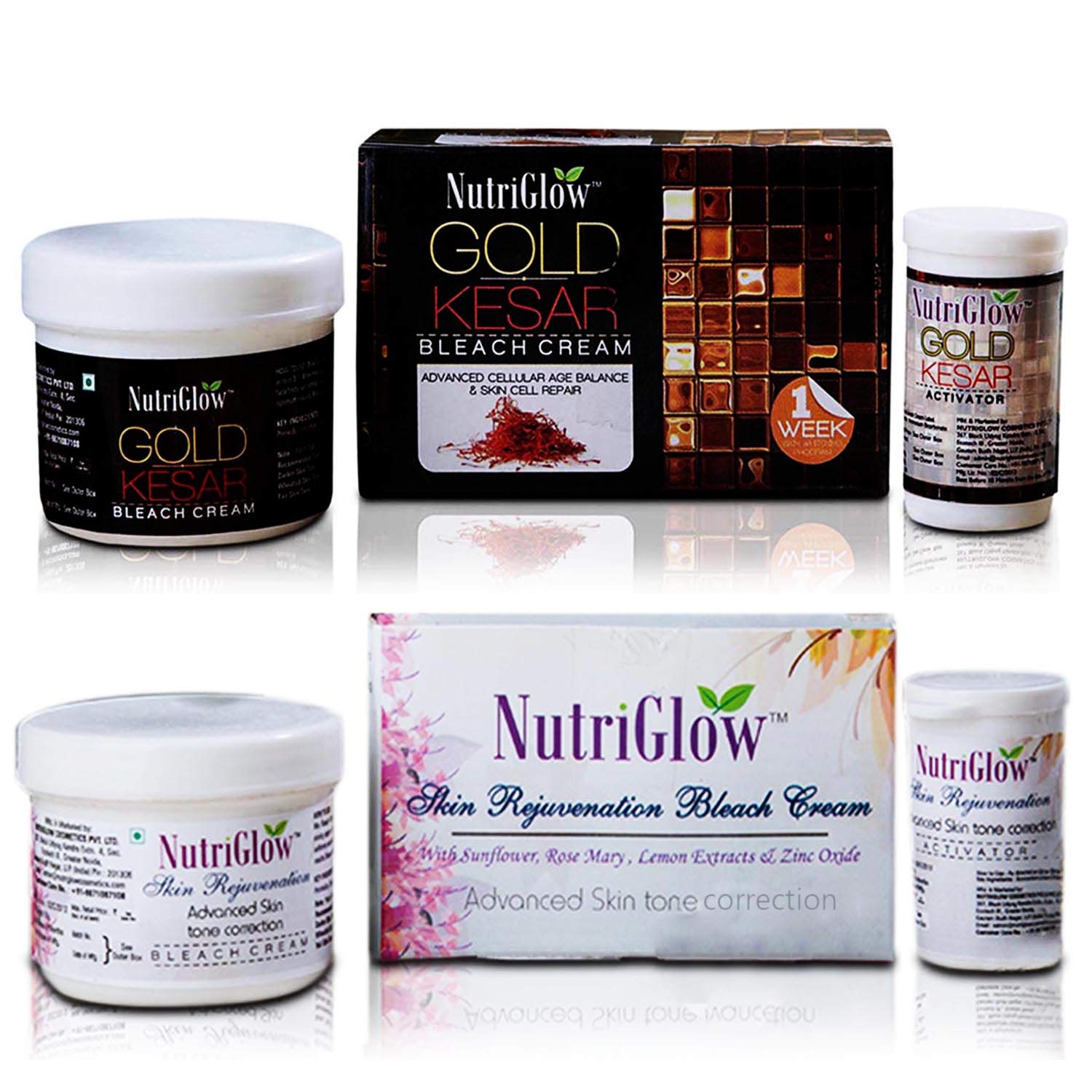 nutriglow bleach cream