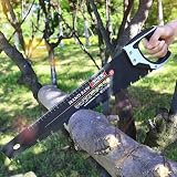 AIRAJ 450MM Hand Saw Pruning Saw Fine Cut Heavy Duty 45/90 Degree Handle view 6