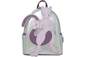 Loungefly Pokemon Mewtwo Cosplay Womens Double Strap Shoulder Bag Purse
