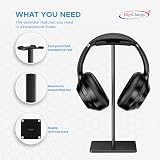 Digicharge Headphone Stand Universal Gaming Headset Holder for SteelSeries JBL view 4