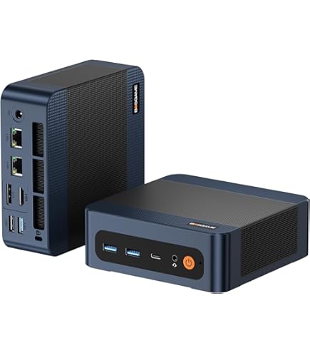 ACEMAGIC S1 Mini PC with DIY LCD Screen, Alder Lake N95 (up to 3.4