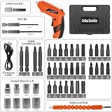 MQUPIN 49 in 1 Electric Drill Screwdriver Cordless LED Light USB Charger view 5