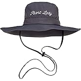 Plant Lady Wide Brim Gardening Hat - Waterproof Sun Hat - Woman Gardening Gift Green