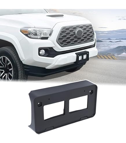 Supporto Targa Anteriore Per Toyota Tacoma 2016-2022 - Ricambio Plastica PP