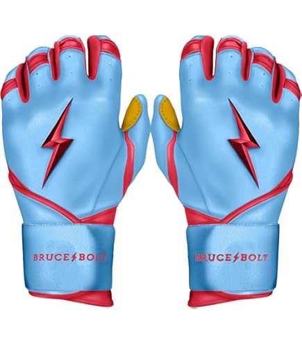 BRUCE BOLT Original Series Gants de frappeur à manchette courte Royal - Royal XXLarge