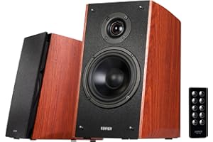 Edifier R2000DB Active Bluetooth Bookshelf Speakers 2.0 Wireless Near-Field Studio Monitor Speakers - 120 Watts RMS with 5″ L