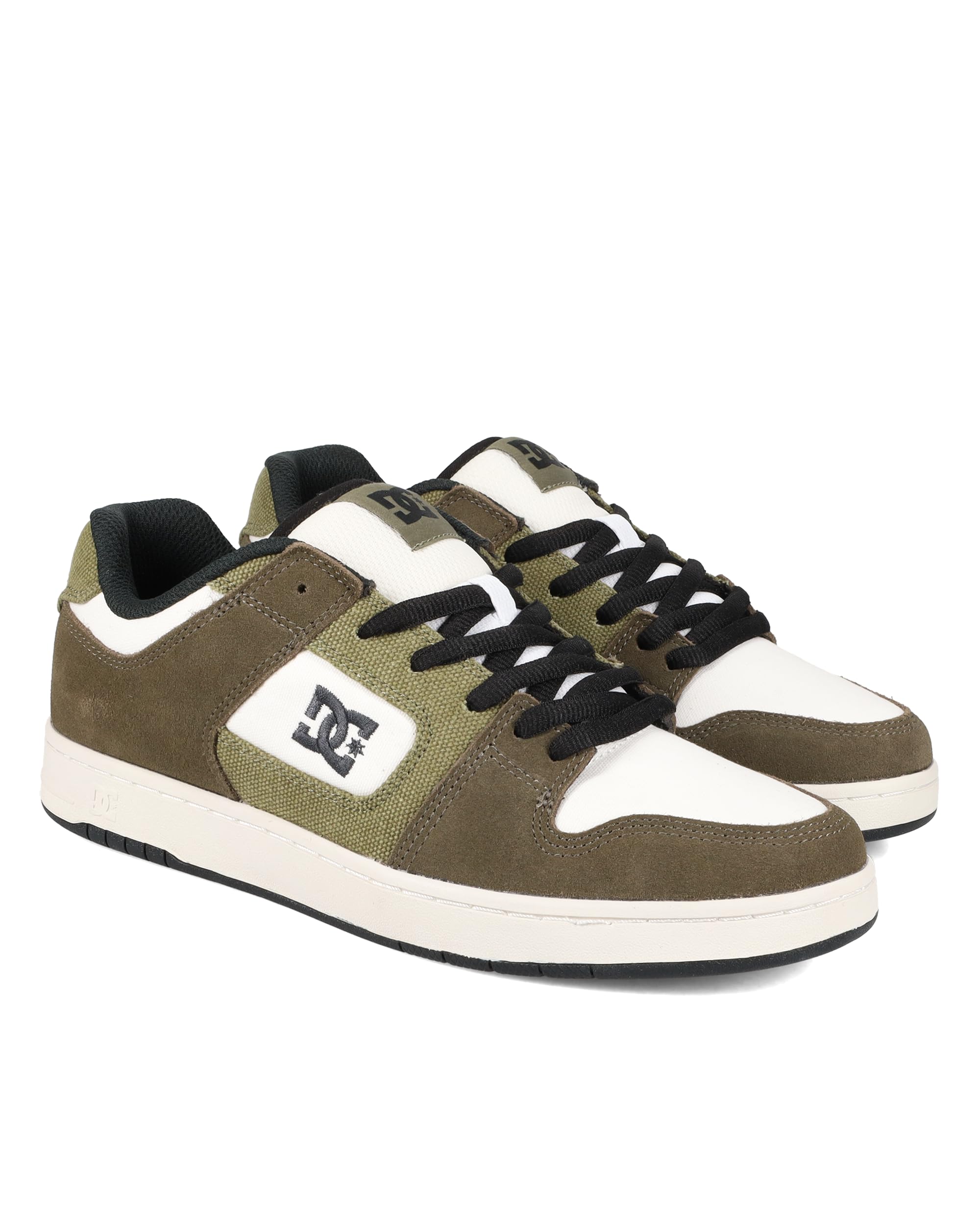 DC Men's Manteca 4 Skate Shoe, Olive/Khaki/Khaki, 11