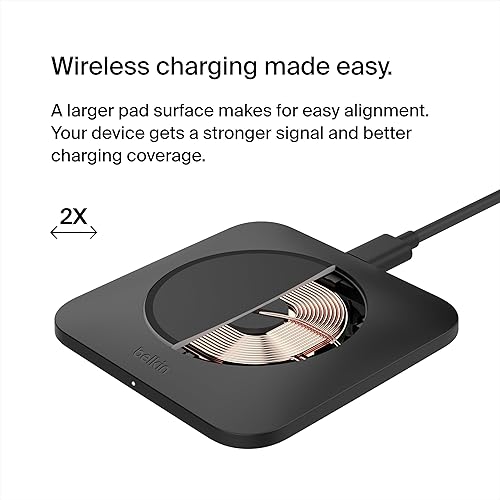 Belkin BoostCharge Pro 15W Universal Easy Align Wireless Charging