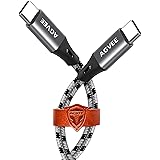 AGVEE Long USB-C to USB-C Charger Cable [3 Pack 6.6ft] Braided Fast Type C to C Cable, PPS PD3.0 61W Charging Cord for Samsun