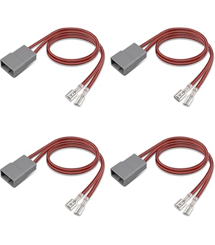 Amazon.com: 2pcs 72-8104 Speaker Adapter Wire Harness, Car Front