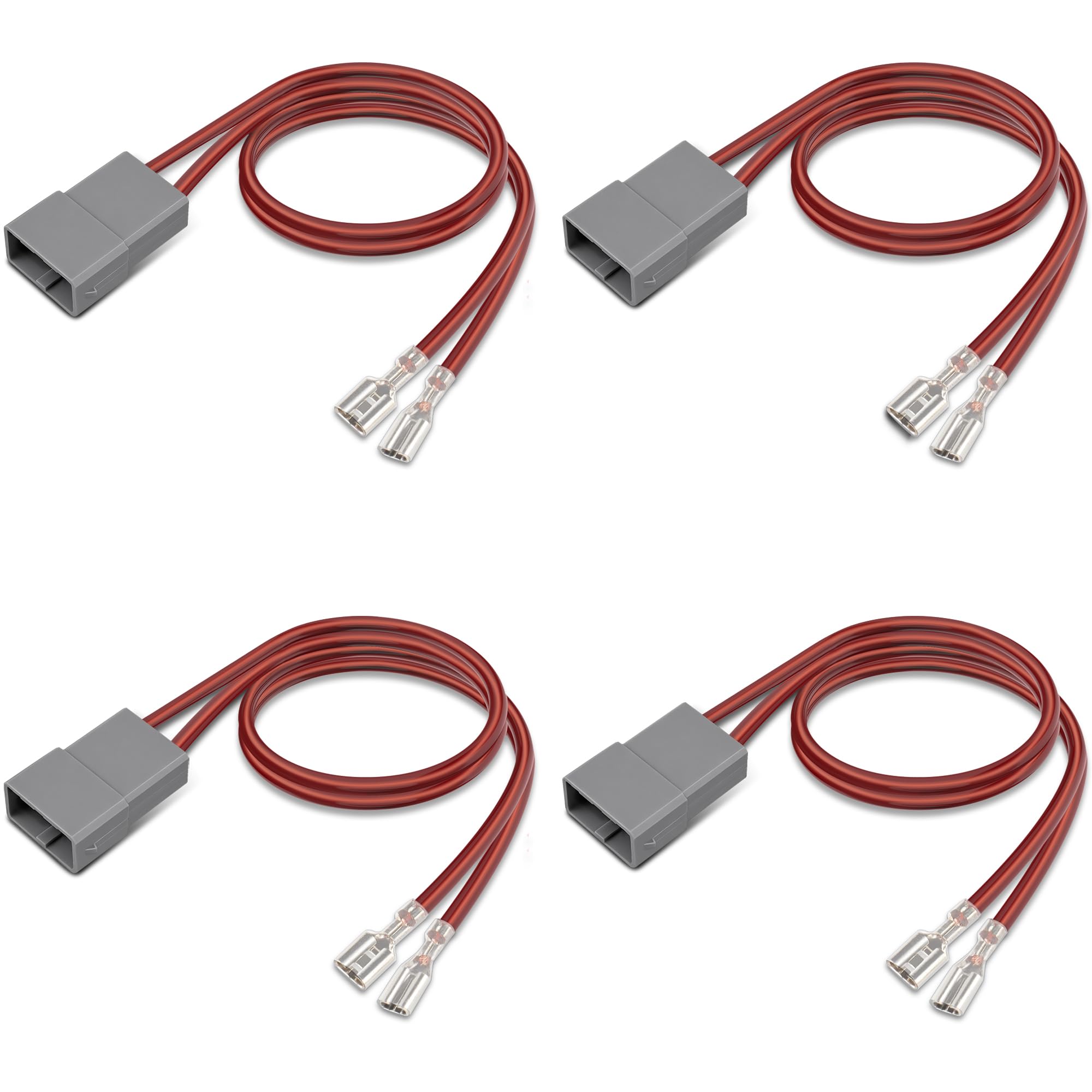 4 Pcs 72-7800 Speaker Harness Adapter,Thicker
