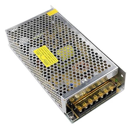 KeeYees AC 110V/220V DC 12V 10A 120W Universal Geregelt Trafo Transformator Adapter Netzteil Schaltnetzteil für 3D Drucker LED Beleuchtung Stripes CCTV Radio Computer Projekt