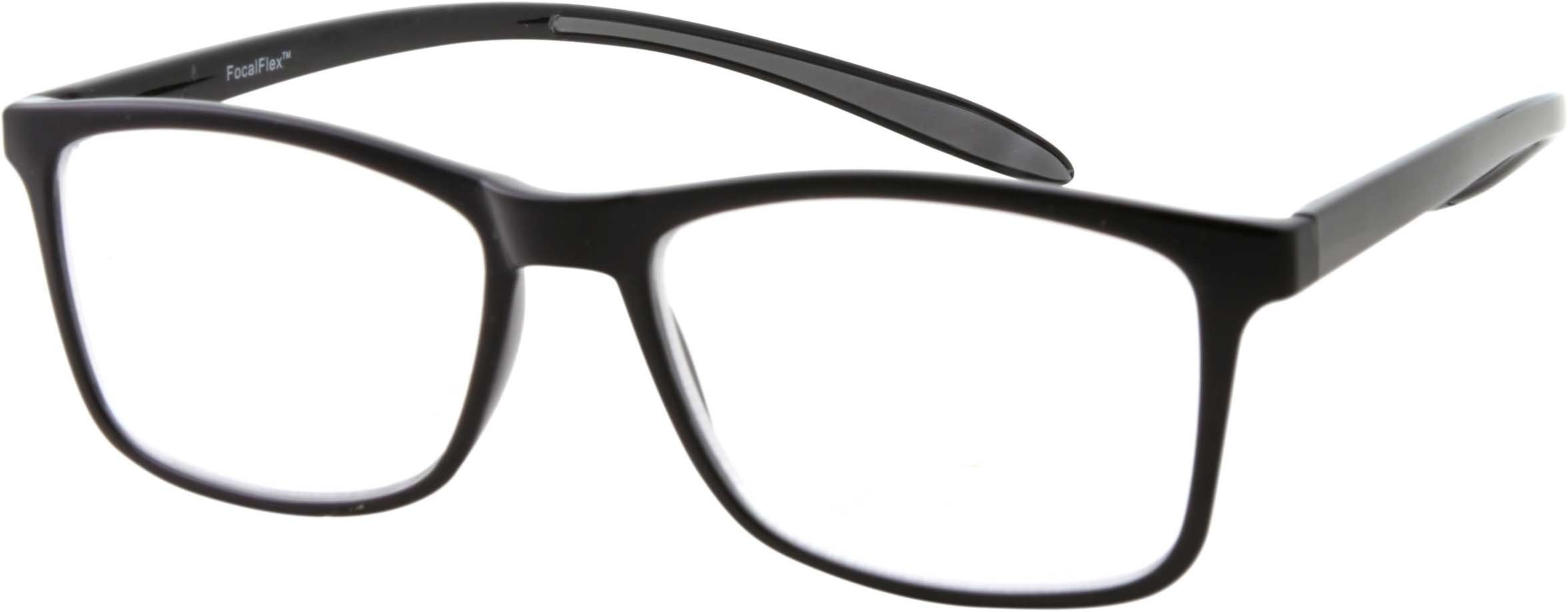 Neck Hanging Tri-Focal 3 Power Progressive Multifocal Reading Glasses - No Line