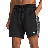 Reebok Men's Id Train Knit Blocked Snake 7” Short