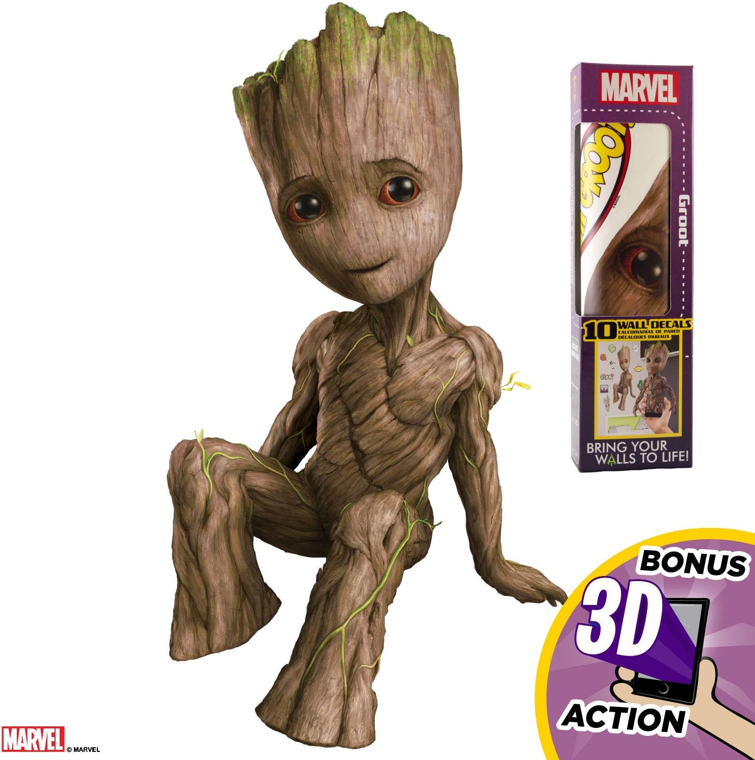 Decalcomania Guardians of the Galaxy Groot 15